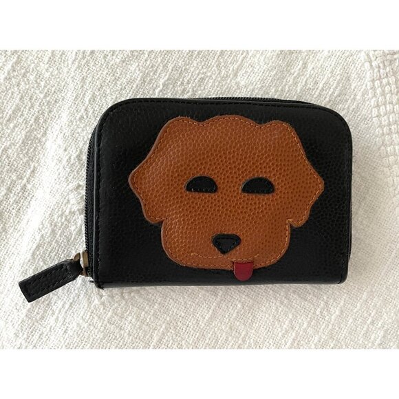 JP Ourse & CIE Zip-around Small Wallet Dog Full Grain Leather - Picture 1 of 13